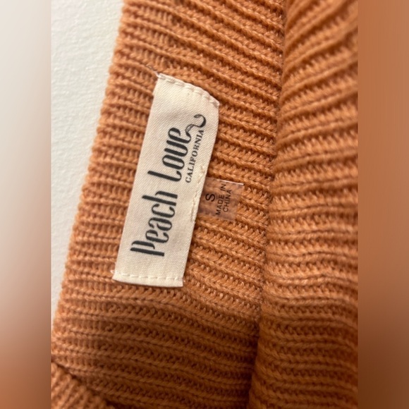 peach/orange small peach love california short dress/long top! - Picture 4 of 4